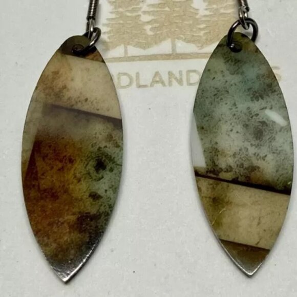 Nordland Tides Earrings Dangle/Drop Style Acrylic Teardrops Fashion Jewelry NWT - Picture 4 of 8
